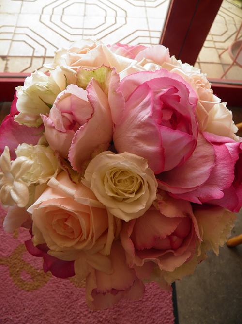 Cute ラウンド bouquet(P)