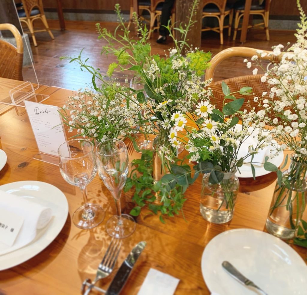 tabledecoration　garden